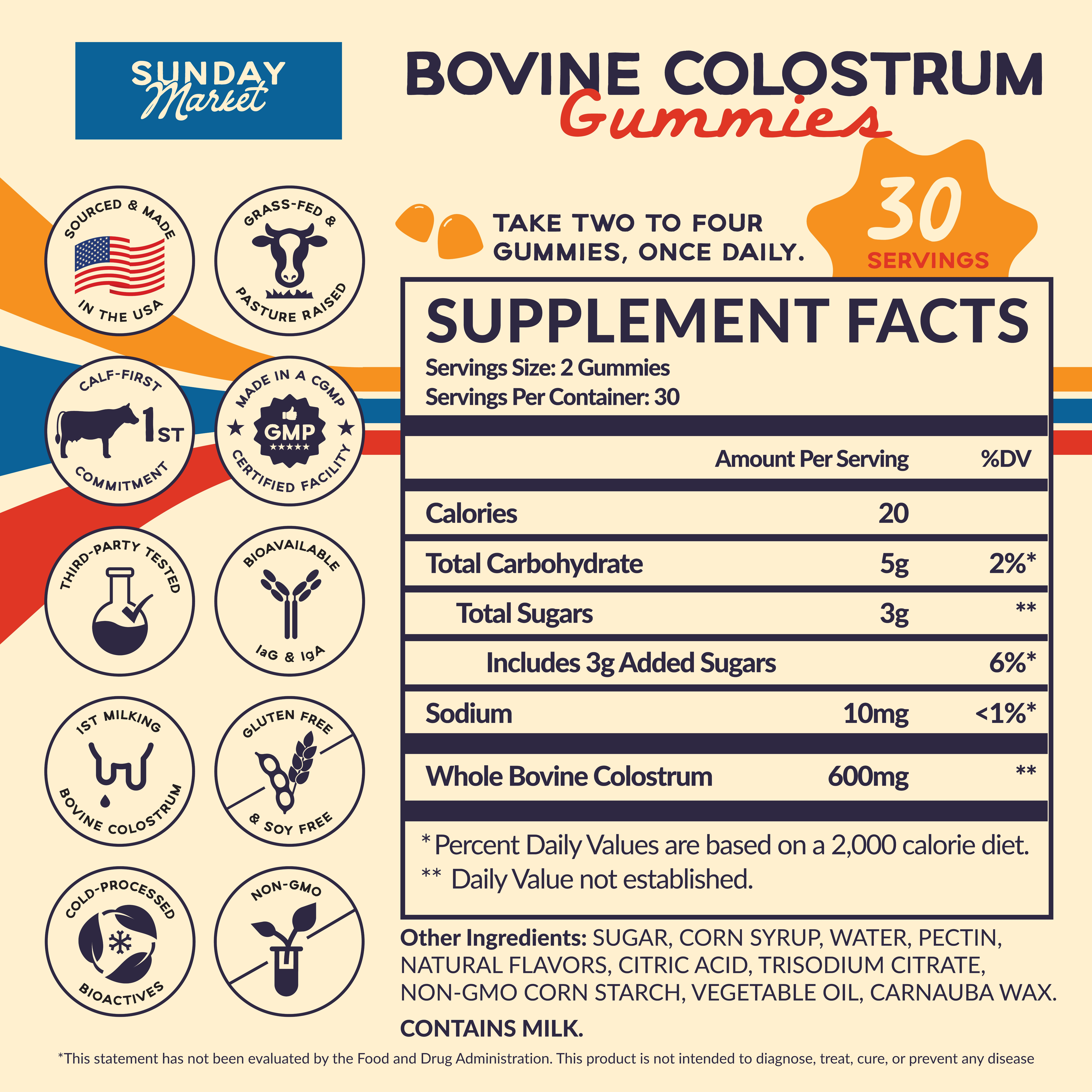 Bovine Colostrum Gummies